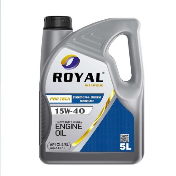 ROYAL SUPER PRO TECH 15W-40 API CI-4/SL 5 LITERS