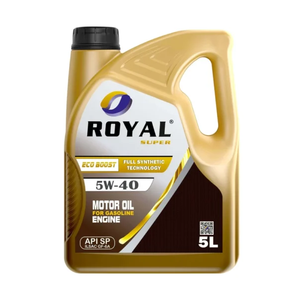 Royal Super Gasoline Engine Oil 5W-40 API SP 5 Liter