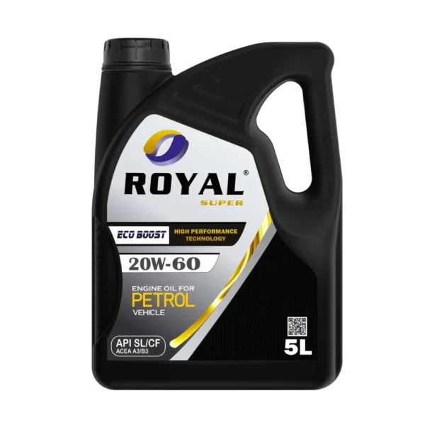 ROYAL SUPER ECO BOOST 25W-60 API SL/CF 5 LITRE