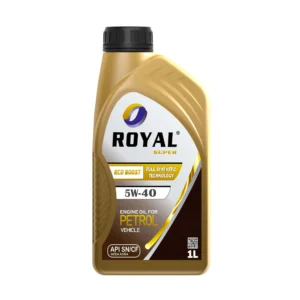 Royal Super Lubricants Engine Oil 5W-40 API SN/CF for Petrol Vehicle 1 Liter
